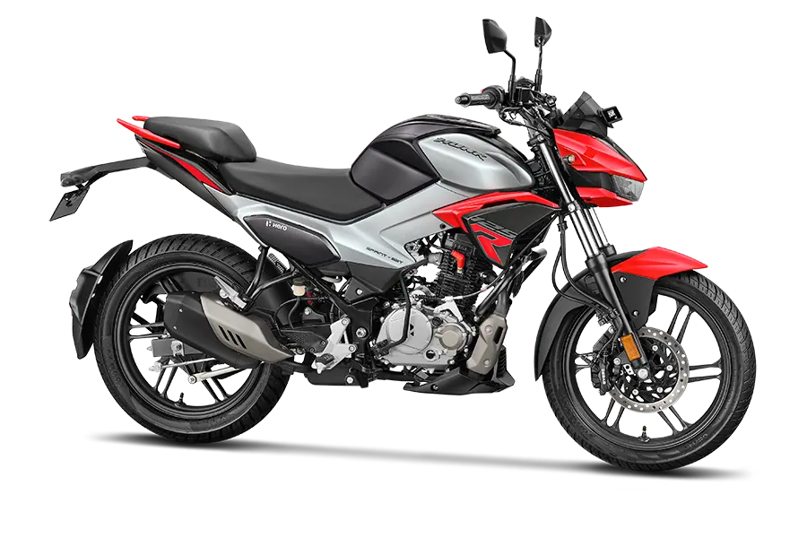 Vista 360 de la motocicleta Hero Hunk 125R