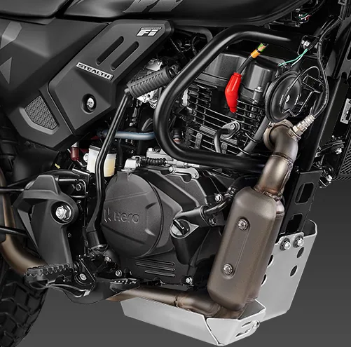 Sistema de frenos ABS en la Hero Xpulse 200 4V