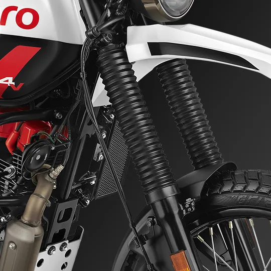 Frenado eficiente en la Hero Xpulse Rally